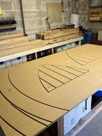 MDF profile jig